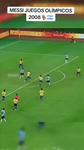 Lionel Messi's unbelievable performances at the 2008 Olympics. He led Argentina to glory 🐐🐐 He's won it all | BillSport