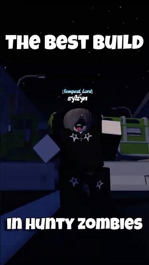 THE STRONGEST BUILD! | Max DMG & Fast DPS! | Ultimate Guide (Hunty Zombies Roblox)