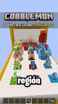 Quién es Quién Pokémon en Minecraft (Versión Iniciales de Johto)