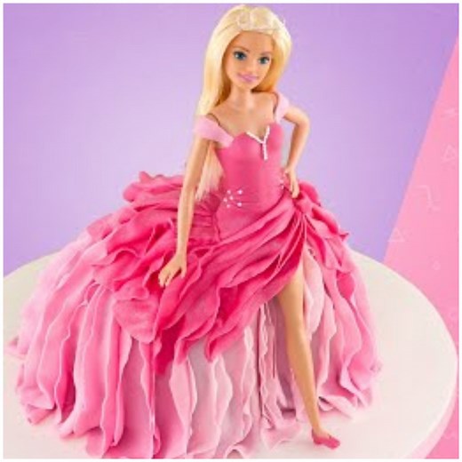 256K views · 5.3K reactions | Barbie doll dress cake tutorial | MetDaan Cakes | Facebook