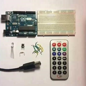 Arduino Projects: Using IR Remote to Switch RGB LED
