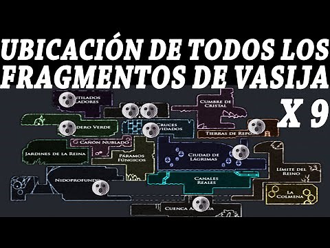 🔎UBICACIÓN de TODOS los FRAGMENTOS de VASIJA en Hollow Knight y CÓMO CONSEGUIRLOS