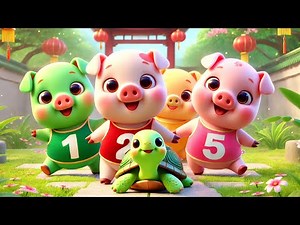 Con Heo Đất Remix - Mở Bài Này Là Bé Nhảy Múa Ca Hát Theo Nhạc Cực Năng Động - Nhạc Thiếu Nhi 4K