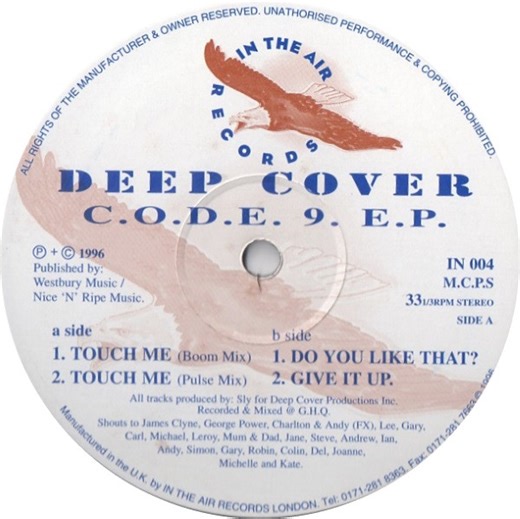 Deep Cover - C.O.D.E. 9. E.P.