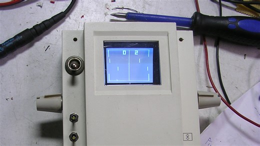 Handheld Console Plays Original Pong With Modern E-Waste