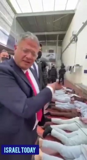 2.9K views · 100 reactions | ➡️ "Minimum of minimum" Israeli National Security Minister, Itamar Ben Gvir posted a video showing handcuffed arab terrorists on the ground, saying: "This is how we treat them. Minimum of minimum conditions. But there's something else we must do: death penalty for the terrorists." | Israel Today | Facebook