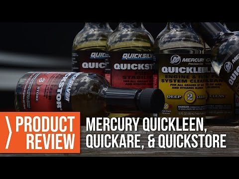 Product Review: What Do Mercury Quickleen, Quickstore, & Quickare Fuel Additives Do?