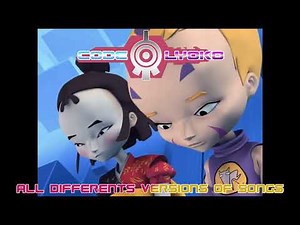 Code Lyoko - ALL DIFFERENT VERSIONS OF SONGS