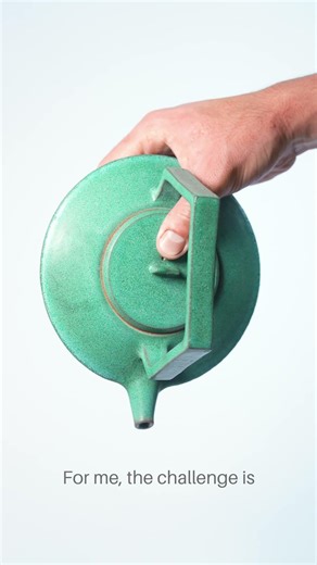 Things I focus on when designing a teapot spout. #pottery #teapot