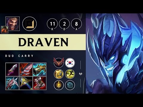 Draven ADC vs Miss Fortune - KR Grandmaster Patch 25.13