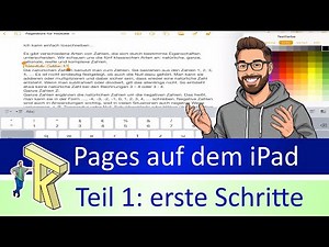 Pages auf dem iPad - Teil 1: erste Schritte