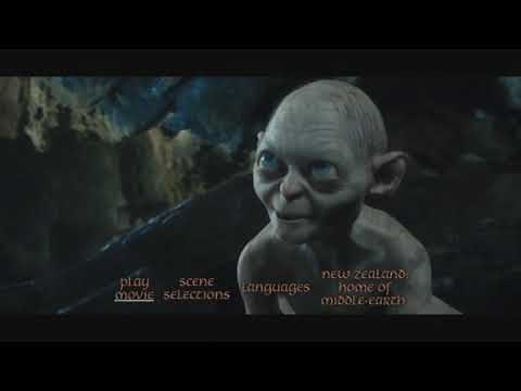 The Hobbit An Unexpected Journey DVD Menu