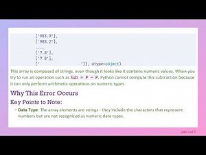 Resolving the TypeError in Python: A Guide to Arithmetic Operations on Arrays