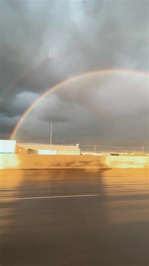 Double rainbow😍 #doublerainbows🌈🌈 #doublerainbow #goodvibes #fyp
