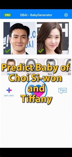 Predict Baby of Choi Si-won and Tiffany #babygenerator #siwon #tiffany #choisiwon #siwonchoi #viral