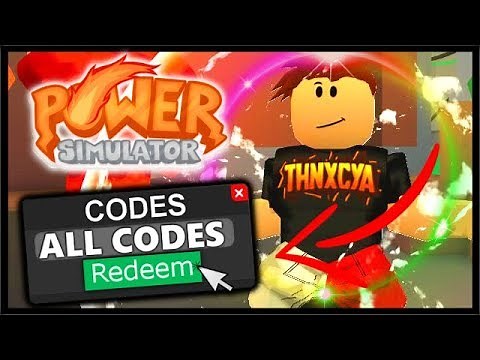 ALL ROBLOX POWER SIMULATOR CODES | Roblox Power Simulator