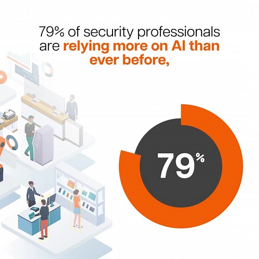 79% of security professionals are relying more on AI than ever before, with 37% already deploying customized AI solutions. Discover: ✅ How AI is being used in real-world security environments ✅ The benefits of edge-based AI ✅ Where the future of AI is headed in our industry Download our free AI eBook: https://hubs.la/Q03VnRtK0 #AI #SecurityTech #SurveillanceInnovation | Hanwha Vision America