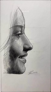 Se você gosta de desenhar rostos, treine vários perfis. #arte #desenho #realismo #drawing #tutorial #desenhoamão #realisticdrawing | Gleiverson Duarte