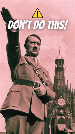 The Nazi Salute Could Get You Arrested #ww2 #shorts