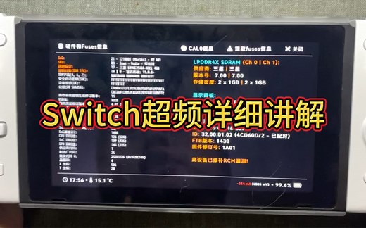 Switch超频详细讲解，超频教程