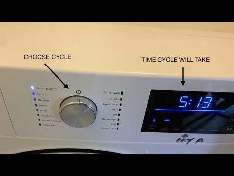 KOGAN WASHING MACHNE INSTRUCTIONS