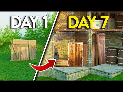 I Built a unique legacy shelter base in Rust...