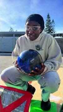 Dropping a bowling ball on stuff to see what happens