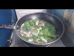 Cooking Ginisang Alugbati