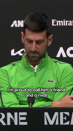 Respect 🤝 Novak Djokovic • Stan Wawrinka • #AO26 | Australian Open