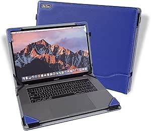 Laptop Case Cover Compatible with Dell Latitude 3550 3540 3530 3520 3510 15.6 inch Notebook Sleeve PU Leather Stand Hard Protective