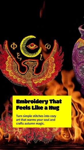 Heartwarming Embroidery for Cozy Days