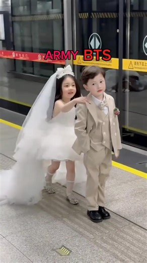 BTS vs ARMY: Cutest Mini Wedding! 💜✨ #Shorts #BTS