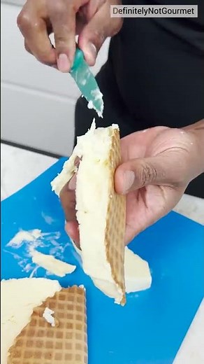 Ice Cream Waffle Cone Tacos