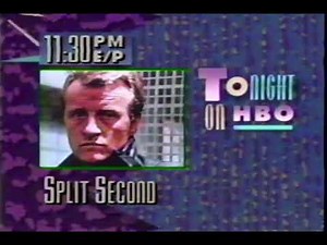 Tonight on HBO promo 1993