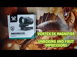 Vortex Micro 3x Magnifier Unboxing and Review