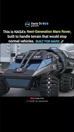The Next-Gen Mars Rover Built for Extreme Terrain 😳