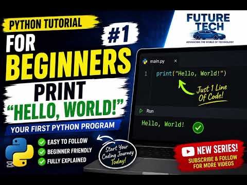 Python tutorials for beginners #1