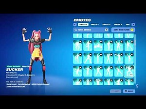 Fortnite Icon Series Dances & Emotes!
