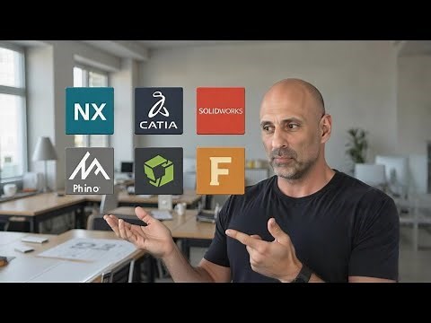 What's the BEST CAD System? NX vs CATIA vs Rhino vs SolidWorks - Honest Review 🛠️