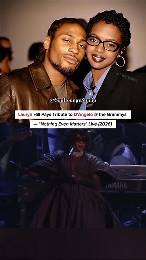 Lauryn Hill Pays Tribute to D'Angelo @ the Grammys singing "Nothing even Matters" Live (2026)