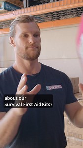 5 Reasons SURVIVAL First Aid KITs are superior to other KITs: 💪🏼 Rugged & durable ⏰ Colour coded & labelled components for quick access ✅ Easy to restock 😓 Reduced stress ⏳Easy to pack up after use FREE shipping on orders over $150 | Survival