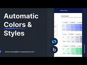 Building in Bubble just got 10x faster and easier | Styles & Colors management