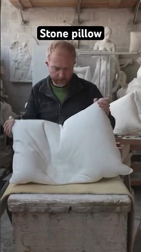 Stone Pillow! I almost died 😭😂 #viral #funny