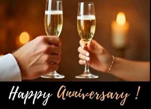 A Perfect Wedding Anniversary Wish!