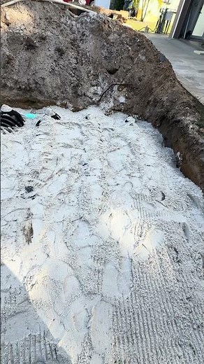 Leach field installation