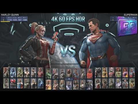 HARLEY QUINN vs SUPERMAN - Injustice 2 (2017) (Strategic Showdown & Digital Preservation)