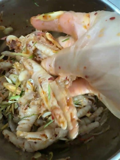 Spicy Boneless Chicken Feet Salad