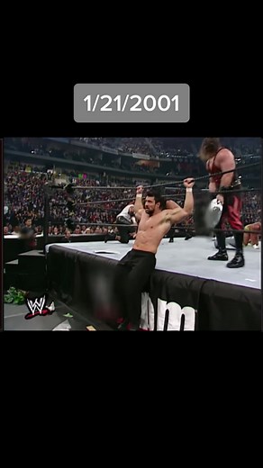 On this day 01/21 , WWE Hall of Famer Kane held the record of eliminating the most men in a single Royal rumble match at 11, a record that will go on for almost 15 years. #kanewwe #royalrumble #2001 #wrestling