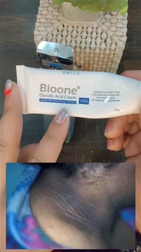 Bio One Glycolic Acid Cream 10% #shorts #glycolicacid