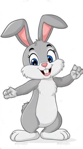 cute bunny #clevercritters #kidsvideos #kidsvideo #beby